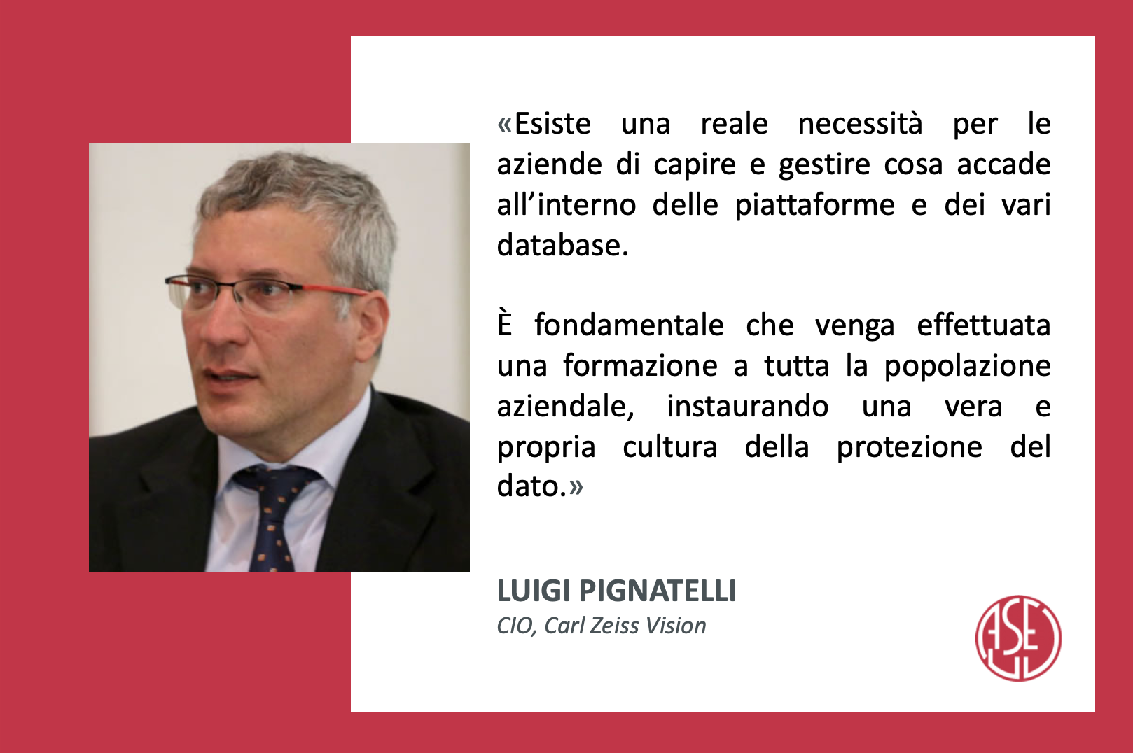 Card Luigi PIgnatelli