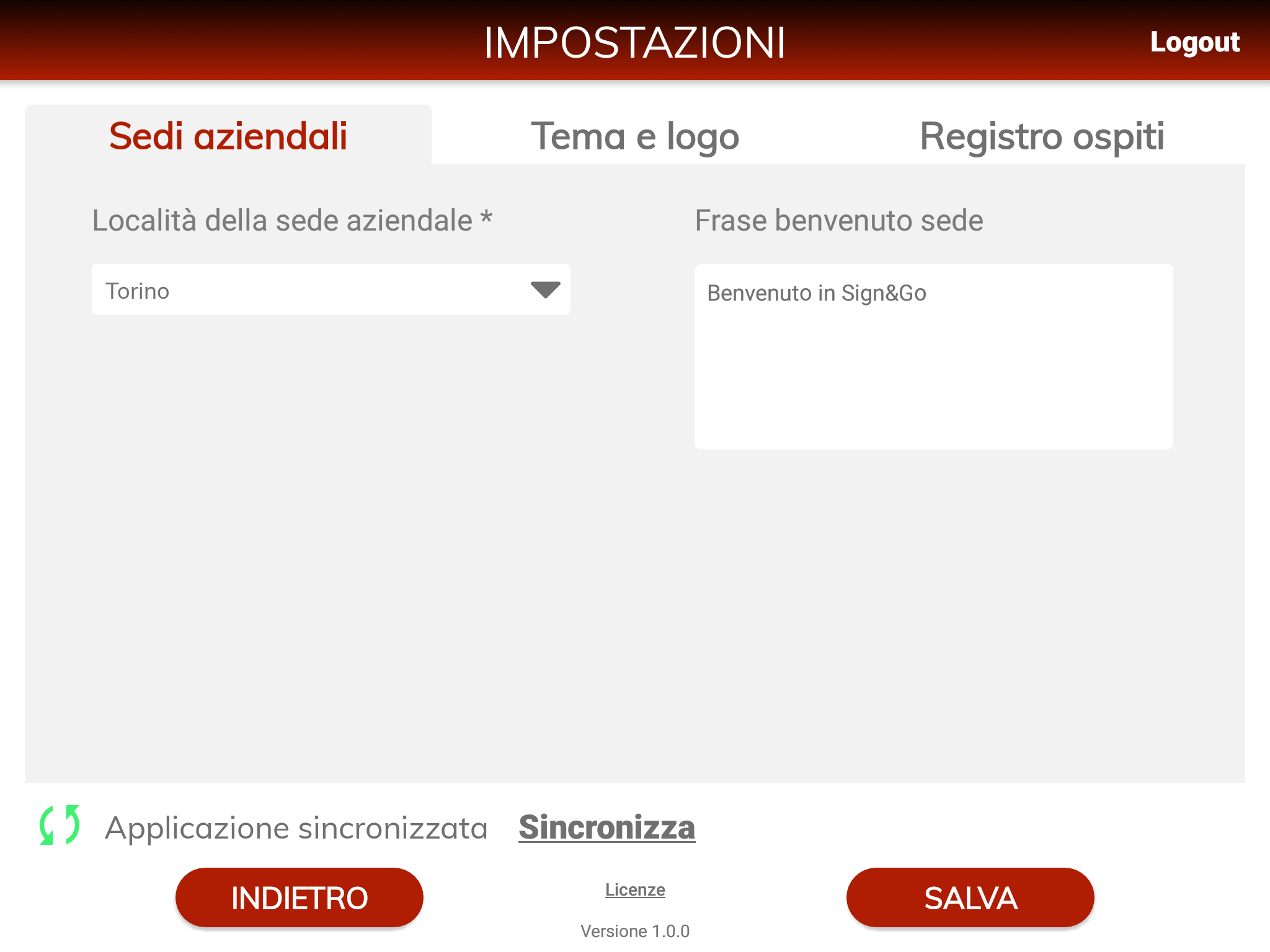 E Nata Sign Go Il Registro Per Gli Ospiti Delle Aziende